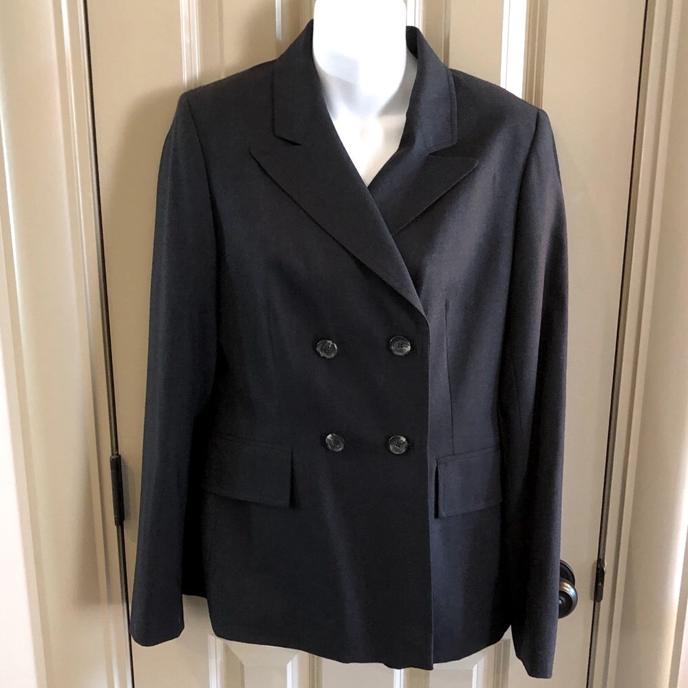 Banana Republic Stretch Suit Jacket Gray Size 6